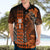 Personalized Hawaii Hawaiian Shirt Hammerhead Shark Kakau Polynesian Tribal Orange LT05 - Polynesian Pride