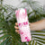 Breast Cancer Pink Out Skinny Tumbler Polynesian Art Tattoo White Version