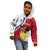 Personalized Philippines Kid Hoodie The Eight-Rayed Sun Bald Eagle Polynesian Pattern LT05 - Polynesian Pride