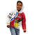 Personalized Philippines Kid Hoodie The Eight-Rayed Sun Bald Eagle Polynesian Pattern LT05 - Polynesian Pride