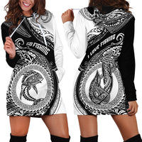 Go Fishing Hoodie Dress Polynesian Pattern LT05 - Polynesian Pride