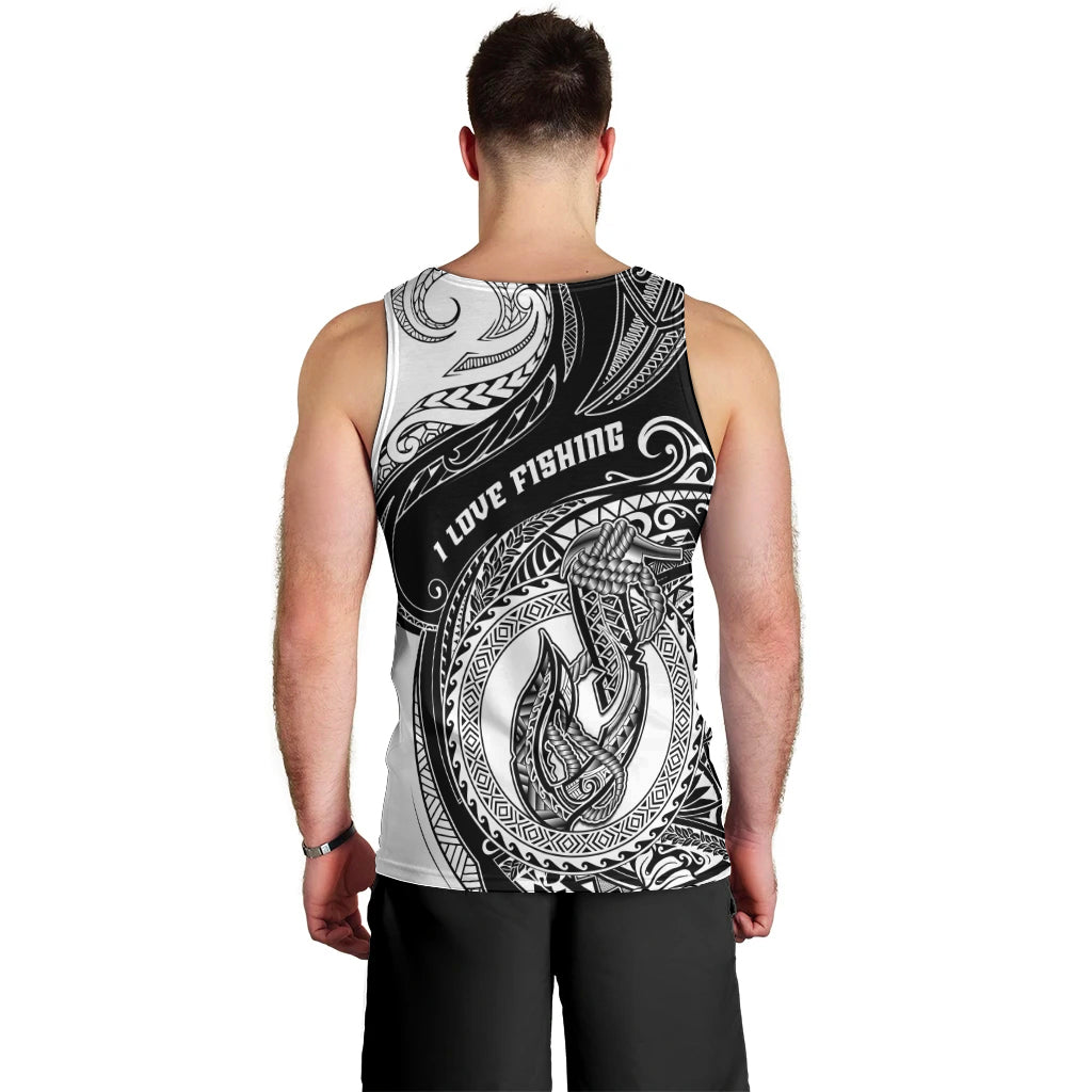 Go Fishing Men Tank Top Polynesian Pattern LT05 - Polynesian Pride
