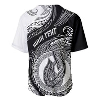 Personalized Go Fishing Baseball Jersey Polynesian Pattern LT05 - Polynesian Pride