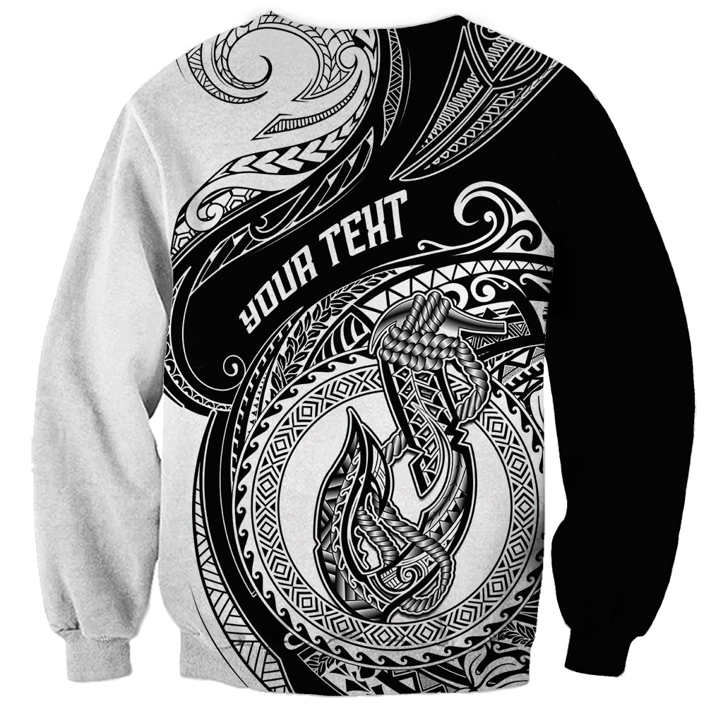Personalized Go Fishing Sweatshirt Polynesian Pattern LT05 - Polynesian Pride