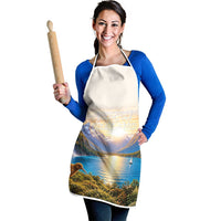 New Zealand Flag Apron Scenic Nature