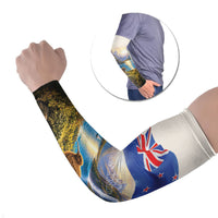 New Zealand Flag Arm Sleeves Scenic Nature
