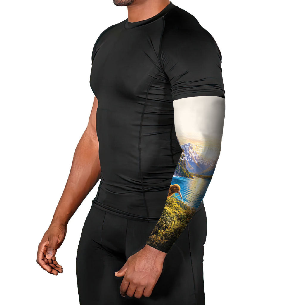 New Zealand Flag Arm Sleeves Scenic Nature