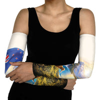 New Zealand Flag Arm Sleeves Scenic Nature