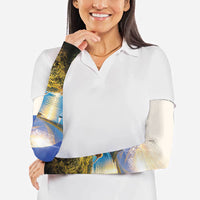 New Zealand Flag Arm Sleeves Scenic Nature