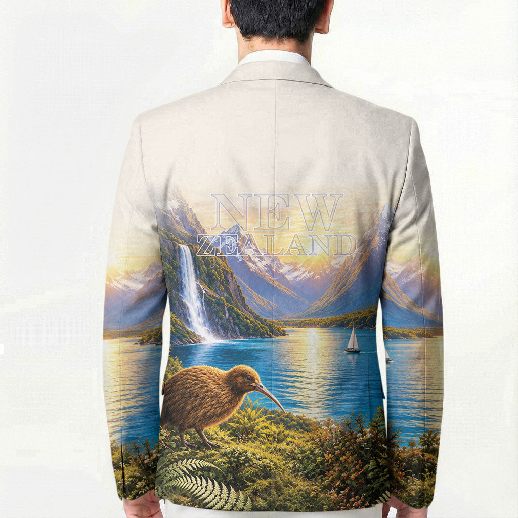 New Zealand Flag Blazer Scenic Nature