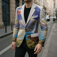 New Zealand Flag Blazer Scenic Nature