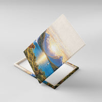 New Zealand Flag Canvas Wall Art Scenic Nature