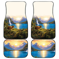 New Zealand Flag Car Mats Scenic Nature