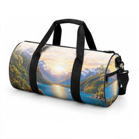 New Zealand Flag Duffle Bag Scenic Nature