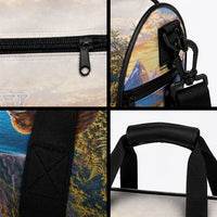 New Zealand Flag Duffle Bag Scenic Nature