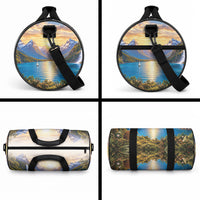 New Zealand Flag Duffle Bag Scenic Nature