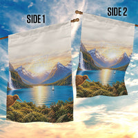 New Zealand Flag Garden Flag Scenic Nature