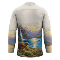 New Zealand Flag Hockey Jersey Scenic Nature