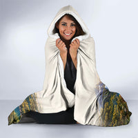 New Zealand Flag Hooded Blanket Scenic Nature