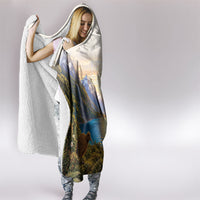 New Zealand Flag Hooded Blanket Scenic Nature