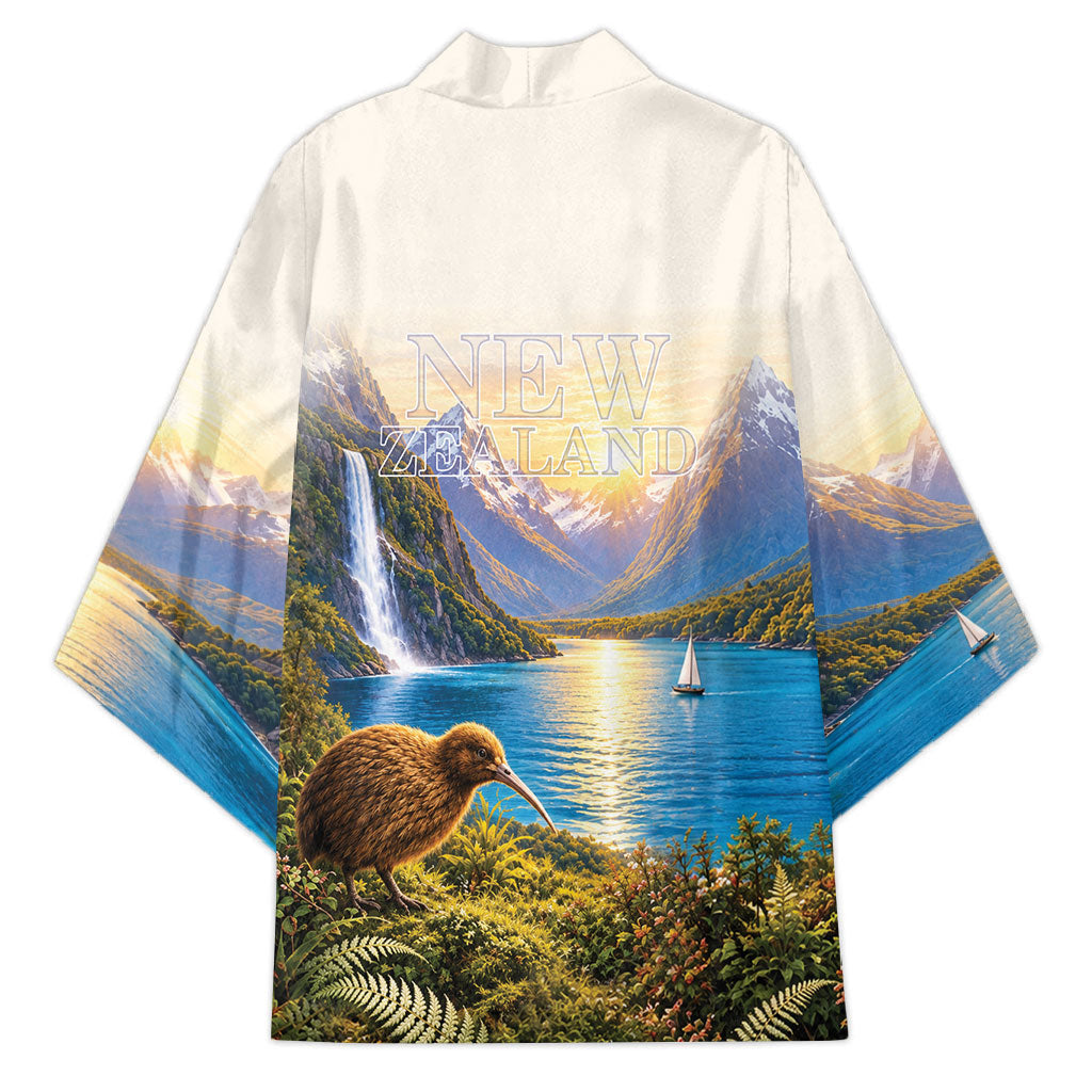 New Zealand Flag Kimono Scenic Nature