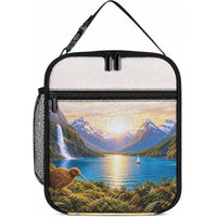 New Zealand Flag Lunch Bag Scenic Nature
