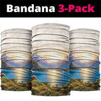 New Zealand Flag Neck Gaiter Scenic Nature