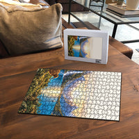 New Zealand Flag Puzzle Scenic Nature