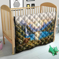 New Zealand Flag Quilt Scenic Nature