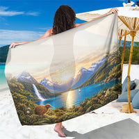 New Zealand Flag Sarong Scenic Nature