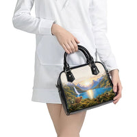 New Zealand Flag Shoulder Handbag Scenic Nature