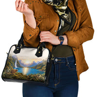 New Zealand Flag Shoulder Handbag Scenic Nature
