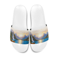New Zealand Flag Slide Sandals Scenic Nature