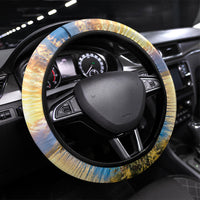 New Zealand Flag Steering Wheel Cover Scenic Nature