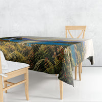 New Zealand Flag Tablecloth Scenic Nature
