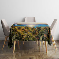 New Zealand Flag Tablecloth Scenic Nature