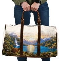 New Zealand Flag Travel Bag Scenic Nature