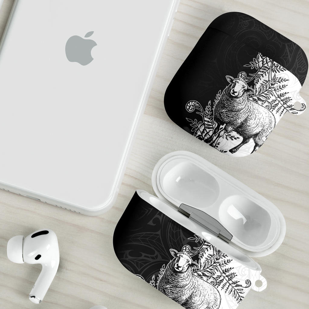 New Zealand Aotearoa Hipi AirPods Case Maori Pattern