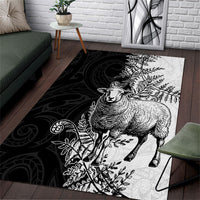 New Zealand Aotearoa Hipi Area Rug Maori Pattern