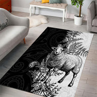 New Zealand Aotearoa Hipi Area Rug Maori Pattern