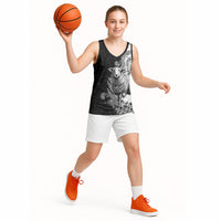 New Zealand Aotearoa Hipi Basketball Jersey Maori Pattern
