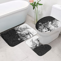 New Zealand Aotearoa Hipi Bathroom Set Maori Pattern