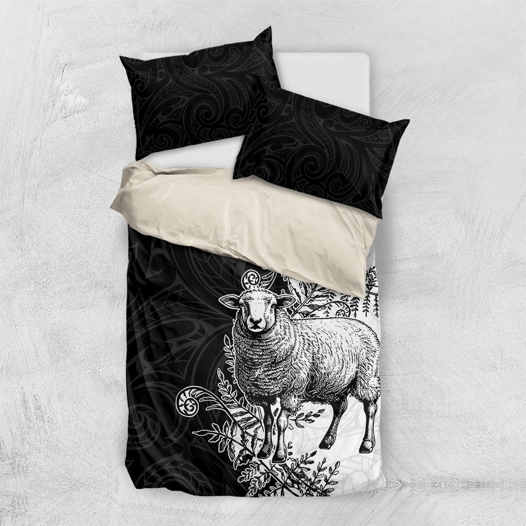 New Zealand Aotearoa Hipi Bedding Set Maori Pattern