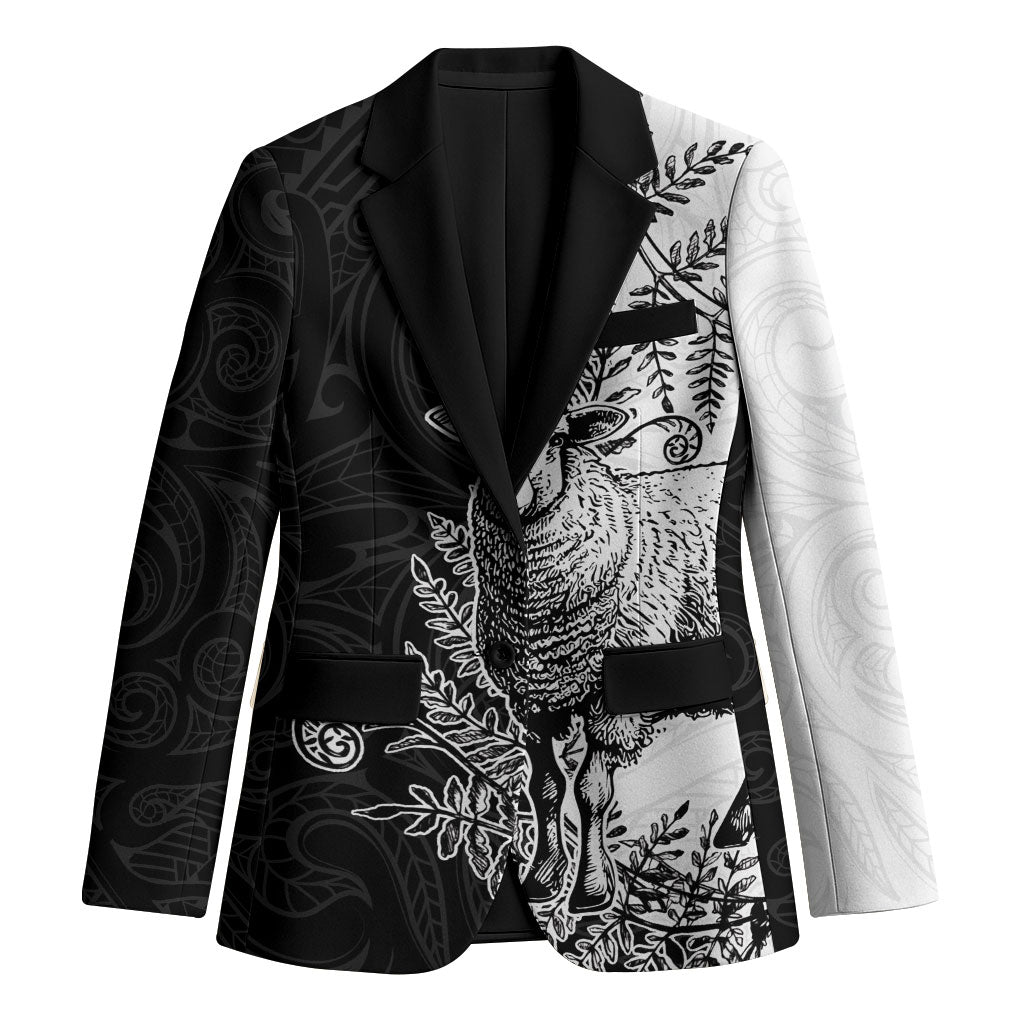 New Zealand Aotearoa Hipi Blazer Maori Pattern