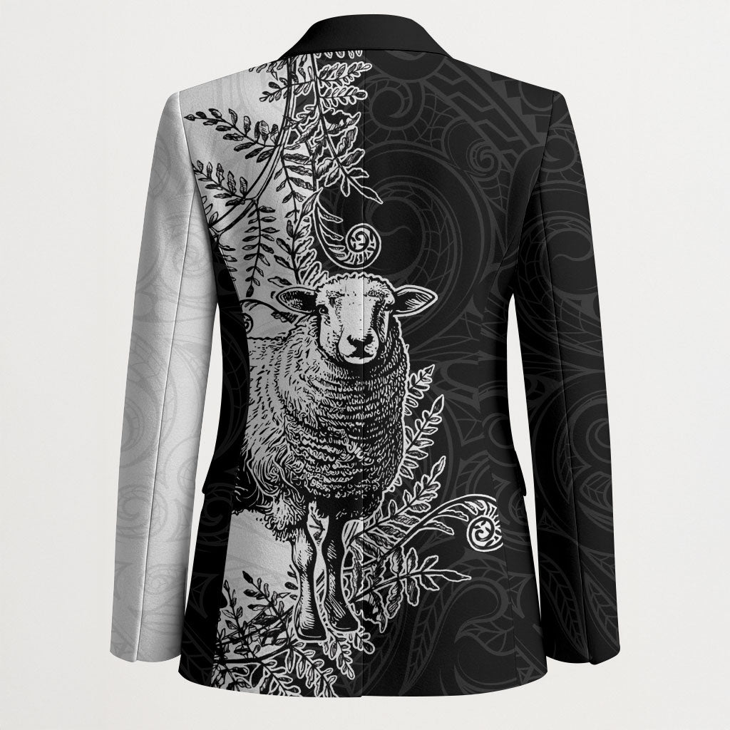 New Zealand Aotearoa Hipi Blazer Maori Pattern