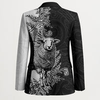 New Zealand Aotearoa Hipi Blazer Maori Pattern
