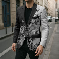 New Zealand Aotearoa Hipi Blazer Maori Pattern