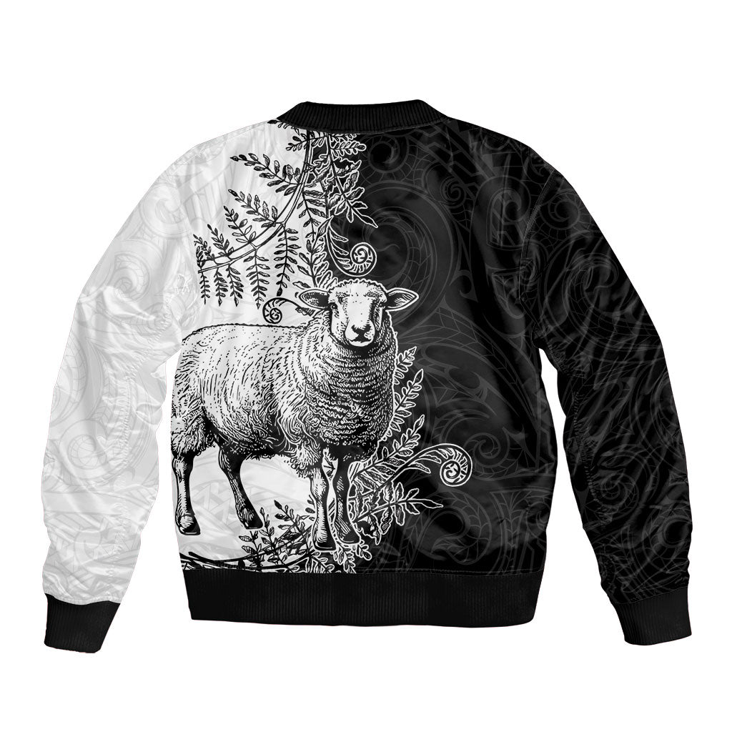 New Zealand Aotearoa Hipi Bomber Jacket Maori Pattern