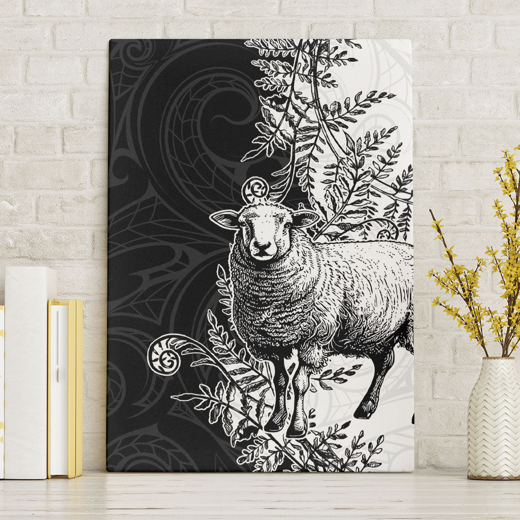 New Zealand Aotearoa Hipi Canvas Wall Art Maori Pattern