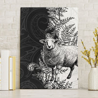 New Zealand Aotearoa Hipi Canvas Wall Art Maori Pattern